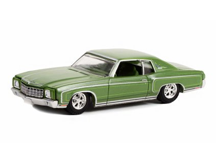 Chevrolet Monte Carlo Custom 1970 1:64 - GreenLight  Chevrolet Monte Carlo Custom California Lowriders 2 - kovový model 1/64