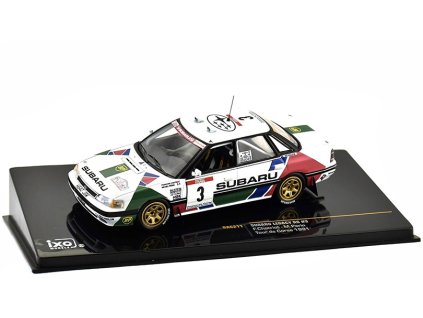Subaru Legacy RS #3 Tour de Corse 1991 1:43 - IXO Models  Subaru Legacy RS No.3 Tour de Corse 1991 Chatriot / Perin - kovový model auta