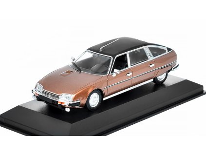 Citroen CX Prestige 1980 hnedá 1:43 - MAXICHAMPS  Citroen CX - kovový model