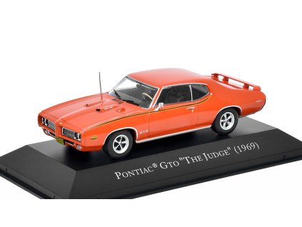 Pontiac GTO The Judge 1969 1:43 - DeAgostini časopis s modelem  Pontiac GTO The Judge 1969 - kovový model auta