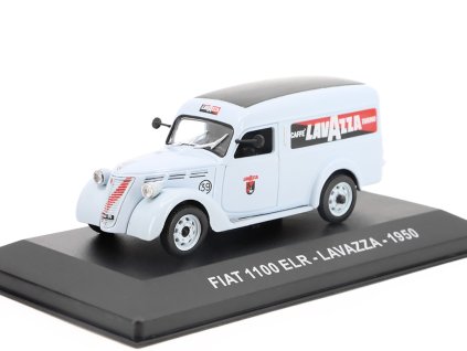 FIAT 1100 ELR Lavazza 1950 143 časopis s modelem (2)