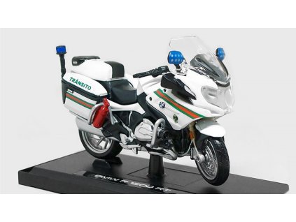 BMW R 1200 RT Policejní motocykl Transito 1:18 - Maisto  BMW R1200RT Police UK 2005 - model motorky