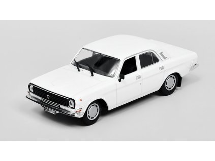 GAZ 24-10 Volga 1:43 - Kultovní auta ČSSR časopis s modelem  GAZ 24-10 - kovový model