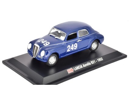 Lancia Aurelia B21 #249 1952 1:43 Hachette časopis s modelem  Lancia Aurelia B 21 Spider No.249 1952 - časopis s modelem