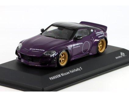 Nissan Fairlady Z Pandem 2022 fialová 1:43 - Solido  Nissan Fairlady - kovový model