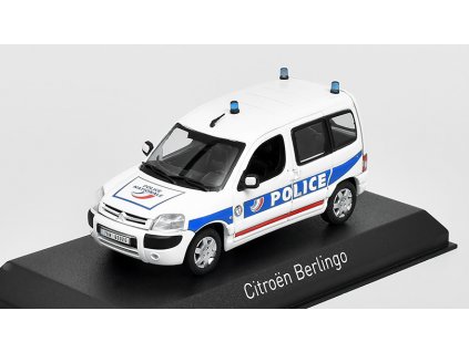 Citroen Berlingo Police Nationale 2004 1:43 - NOREV  Citroen Berlingo Národní Policie 2004 - kovový model auta