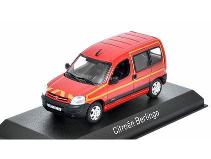 Citroen Berlingo 2004 Pompiers 1:43 - NOREV  Citroen Berlingo 2004 Hasiči - kovový model auta