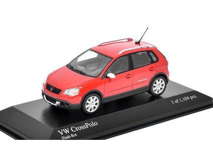 Volkswagen Cross Polo 2006 1:43 - Minichamps  VW Cross Polo 2006 - kovový model