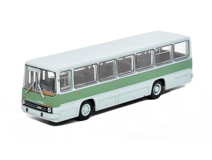 Ikarus 260 1972 šedá / zelená 1:87 - Brekina  Ikarus 260 - model autobusu