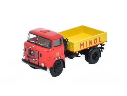 IFA W 50 Minol 1965 1:87 - Brekina  IFA W50 1965 - sběratelský model 1/87