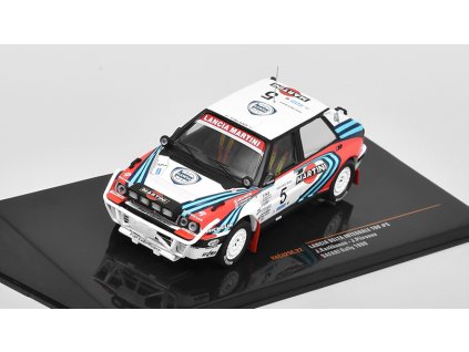 Lancia Delta HF Integrale 16V #5 Safari Rally 1990 1:43 - IXO Models  Lancia Delta HF Integrale 16 V No.5 Safari Rally 1990 Kankkunen / Piironen - kovový model