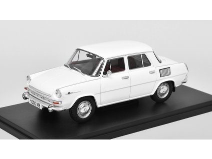 Škoda 1000 MB 1:24 - WhiteBox  Škoda 1000MB - kovový model auta