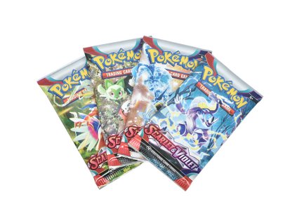 Pokémon - sada sběratelských karet Scarlet & Violet - 10 ks  Sběratelské karty Pokemony TCG: Scarlet and Violet - 10 ks