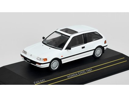 Honda Civic 1987 1:43 - First 43 Models  Honda Civic 1987 RHD - kovový model