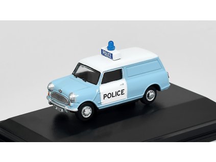 Mini Van West Mercia Policie 1:76 - Oxford  MiniVan West Mercia Police Panda - kovový model auta 1/76