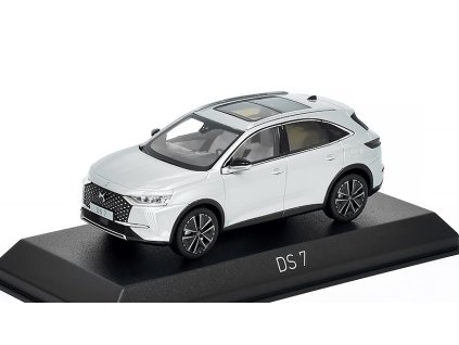 DS 7 2022 šedá metalíza 1:43 - NOREV  DS-7 2022 - kovový model auta