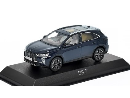 DS 7 2022 1:43 modrá - NOREV  DS-7 2022 - kovový model auta