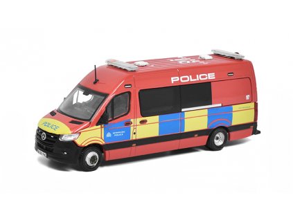 Mercedes-Benz Sprinter Britská Policie MPDP BX69 FNG 1:64 - Era Car  Mercedes Sprinter UK Police MPDP BX-69 FNG - kovový model auta 1/64