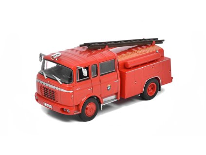 Berliet GAK 17 FTP Hasiči 1:43 - časopis s modelem  Berliet GAK17 FTP 1960 - kovový model