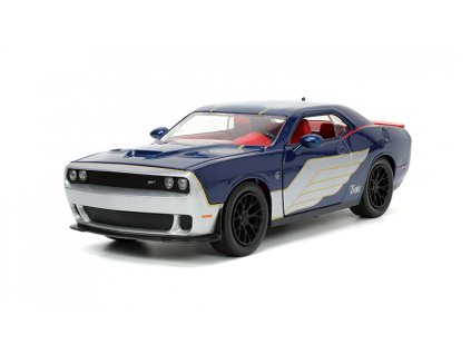 Dodge Challenger SRT Hellcat 2015 s figurkou Thora 1:24 - Jada Toys  Dodge Challenger Hellcat 2015 a Thor 1/24