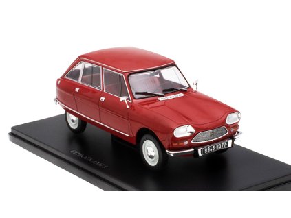 Citroen AMI 8 1:24 - Hachette časopis s modelem  Citroen AMI 8 - kovový model auta