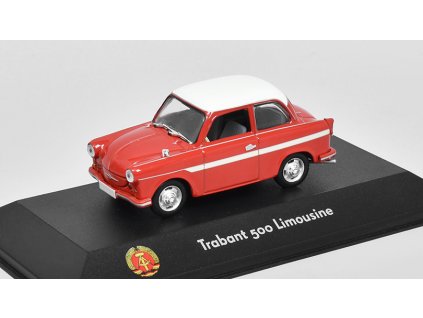 Trabant 500 Limousine 1:43 - Atlas časopis s modelem  Trabant 500 Limousine - kovový model auta