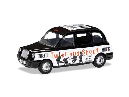 London Taxi - The Beatles - Twist and Shout 1:36 - CORGI  London Taxi - The Beatles Twist and Shout - kovový model auta