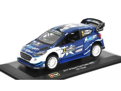 Ford Fiesta WRC M-Sport #2 2017 Ott Tanak 1:32 - Bburago  Ford Fiesta WRC M Sport 2017 Ott Tanak - kovový model auta