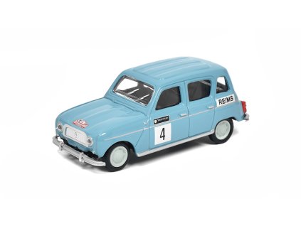Renault 4L 2011 Racing #4 1:64 - NOREV  Renault 4 L 2011 Racing No.4 1/64 - kovový model auta