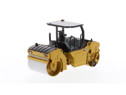 Caterpillar CB-13 Tandem Vibrační Válec 1:64 - Diecast Masters  Cat CB13 Tandem Vibratory Roller with cab  - 1/64