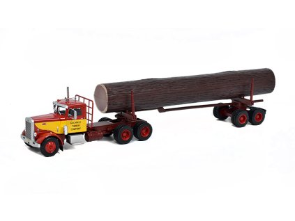Peterbilt 281 Gilchrist Timber Company 1:43 - Altaya časopis s modelem  Peterbilt 281 Gilchrist Timber Company - kovový model auta 1/43