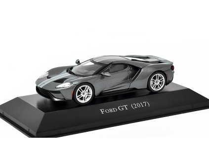 Ford GT 2017 1:43 - DeAgostini časopis s modelem  Ford GT 2017 - kovový model auta