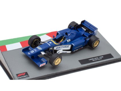 Ligier JS43 1996 Olivier Panis 1:43 - Formula 1 Cars časopis s modelem  Ligiers JS-43 1996 Olivier Panis - kovový model auta