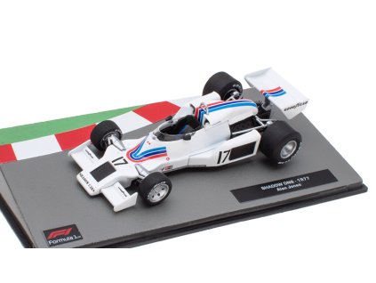 Shadow DN8 #17 1977 Alan Jones 1:43 - Formula 1 Cars časopis s modelem  Shadow DN 8 - kovový model auta