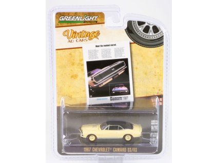 Chevrolet Camaro SS/RS 1967 1:64 - GreenLight  Chevrolet Camaro - kovový model