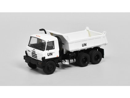 Tatra 815 Sklápěč UN United Nations 1:87 - Brekina  Tatra-815 Sklápěč United Nations - kovový model auta 1/87