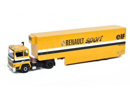 Berliet TR350 1960 Formula 1 Race Transport RENAULT 1:43 - IXO Models  Berliet TR-350 1960 Race Transport - kovový model auta