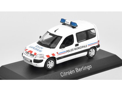 Citroen Berlingo 2004 Police Municipale 1:43 - NOREV  Citroen Berlingo 2004 Policie Municipale  - kovový model auta