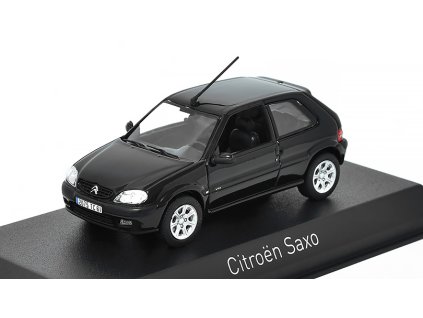 Citroen Saxo VTS 2000 černá 1:43 - NOREV  Citroen Saxo VTS 2000 - kovový model auta