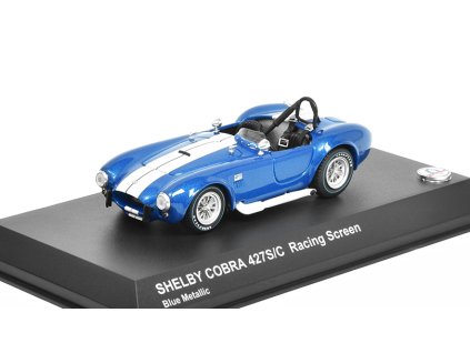 Ford Shelby Cobra 427S/C Racing Screen 1:43 - Kyosho  Shelby Cobra 427 S/C Spider - kovový model auta