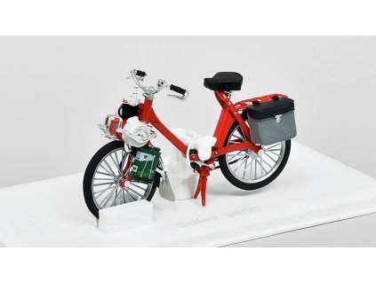 Solex 3800 1969 červená 1:18 - NOREV  Kolo - sběratelský model