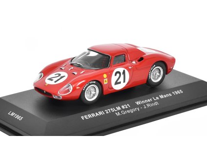 Ferrari 275LM #21 Winner Le Mans 1965 1:43 - IXO Models  Ferrari 275 LM No.21 Winner Le Mans 1965  - kovový model