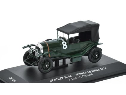 Bentley 3L #8 Winner Le Mans 1924 1:43 - IXO Models  Bentley 3 L No.8 Winner Le Mans 1924  - kovový model