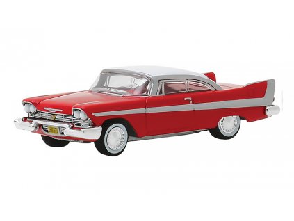 Plymouth Fury 1958 Christine 1:64 - GreenLight  Plymouth Fury 1958 Christine 1/64 - kovový model