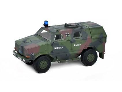 Dingo I Vojenská Policie 1995 1:87 - Schuco  ATF Dingo I Police Military - kovový model auta
