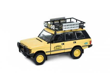 Land Rover Range Rover Classic LSE CAM 1992 1:64 - BM Creations  Range Rover Classic LSE RHD Camel Trophy - kovový model auta