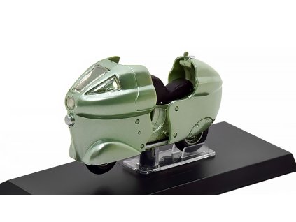 Vespa Monthlery 1950 - 1:18 Centauria časopis s modelem  Vespa Piaggio Monthlery - sběratelský model