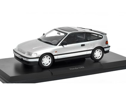 Honda CRX 1990 šedá 1:18 - NOREV  Honda CRX 1990 - kovový model auta
