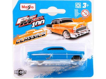 Chevrolet Bei Air 1954 1:64 - Maisto  Chevrolet Bei Air - kovový model