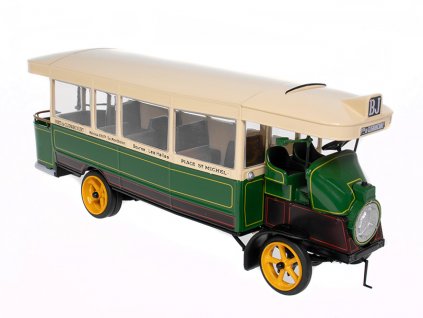 Schneider H 1916 Francie 1:43 - Hachette časopis s modelem  Schneider H 1916 France - kovový model autobusu